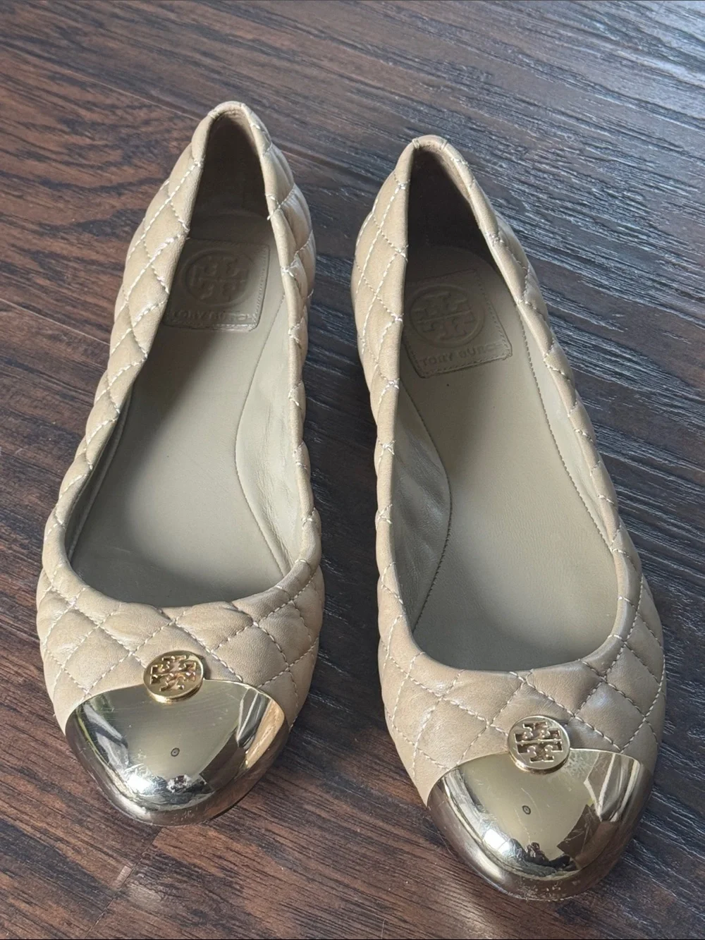 Tory Burch quilted leather